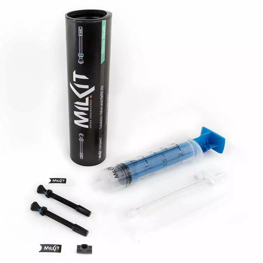 Milkit Compact Tubeless Refill Kit Tubes / Accessories 1 Milkit Compact Tubeless Refill Kit Tubes / Accessories