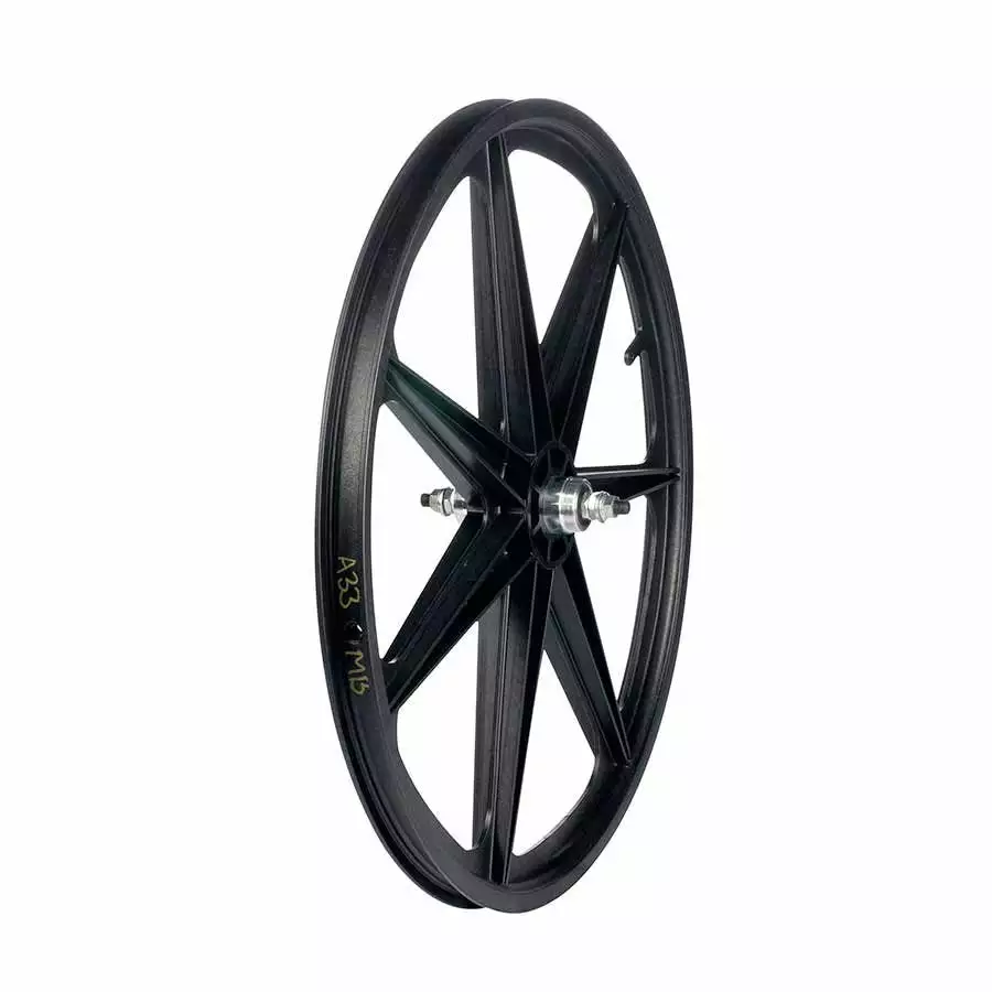 Skyway Tuff II 24" BMX Wheels 7 Spoke 3/8" Bolt 24 X 1.75 1 Skyway Tuff II 24" BMX Wheels 7 Spoke 3/8" Bolt 24 X 1.75
