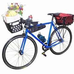 Bikase Bessie Molded Front Quick Release Bike Basket Baskets