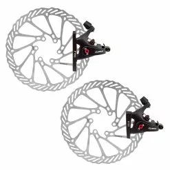 Clarks CMD-22 Mechanical Disc Brake Flat Mount F&R Kit Brakes Disc