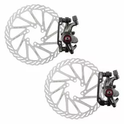 Clarks CMD-23 Mechanical Disc Brake Set W/160mm Rotor Front & Rear