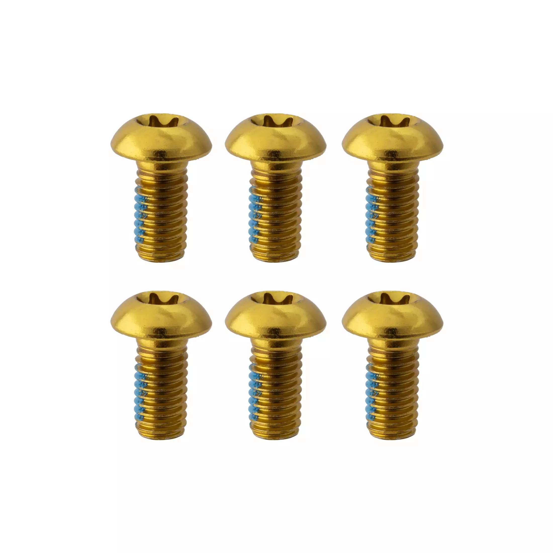 Clarks Anodized Disc Rotor Bolts 6-Bolt 3 Clarks Anodized Disc Rotor Bolts 6-Bolt