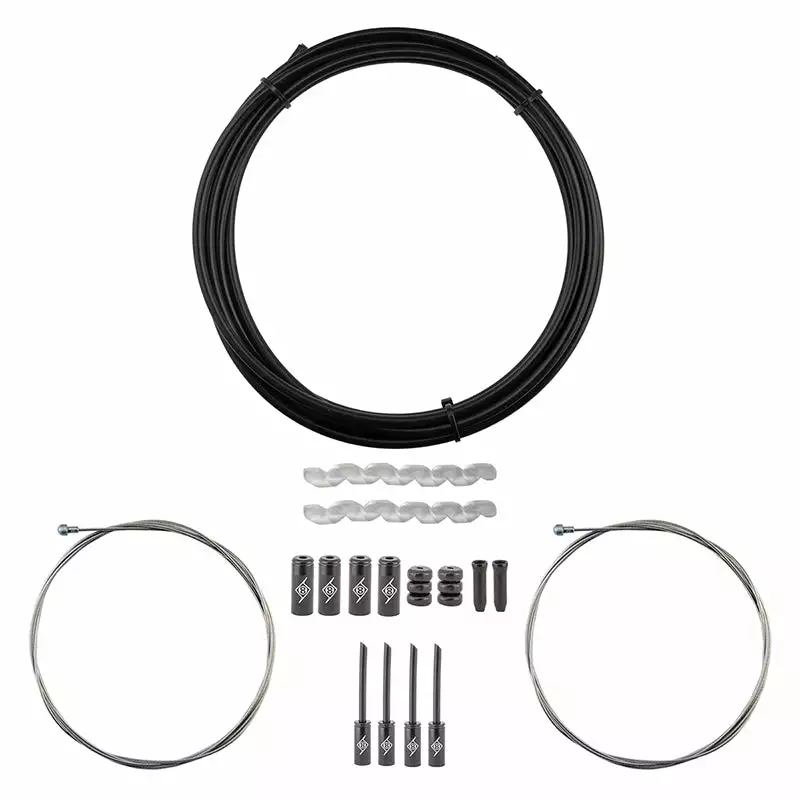 Cables Origin8 Slick Road Brake Cable/Housing Kit Black 1 Cables Origin8 Slick Road Brake Cable/Housing Kit Black