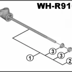 Shimano Dura Ace R9100 QR Skewers Skewers & Axles