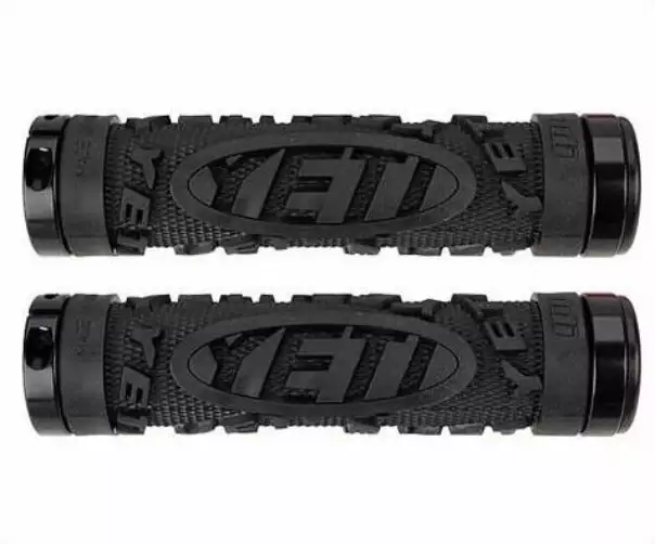 Yeti Hardcore Lock On Grips W/ Clamps Grips & Road Tape 1 Yeti Hardcore Lock On Grips W/ Clamps Grips & Road Tape