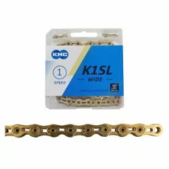 Chains / Chain Guides KMC K1SL Wide Single Speed Chain 1/2x1/8" 5 Chains / Chain Guides KMC K1SL Wide Single Speed Chain 1/2x1/8