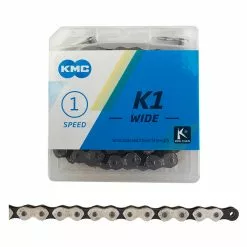 Chains / Chain Guides KMC K1SL Wide Single Speed Chain 1/2x1/8"