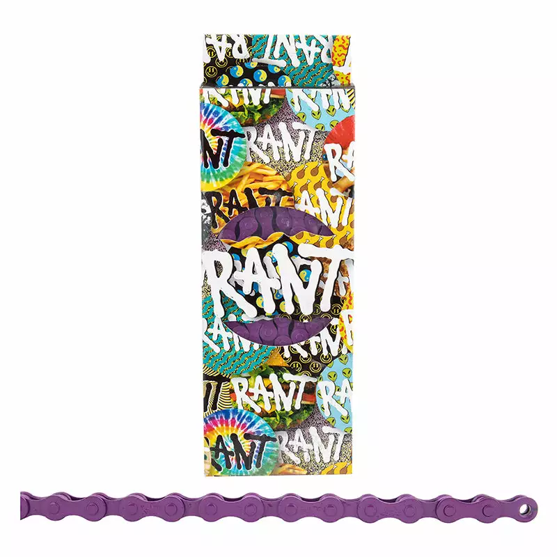 Rant Max 410 Single Speed Bmx Chain 1/2x1/8" 6 Rant Max 410 Single Speed Bmx Chain 1/2x1/8"