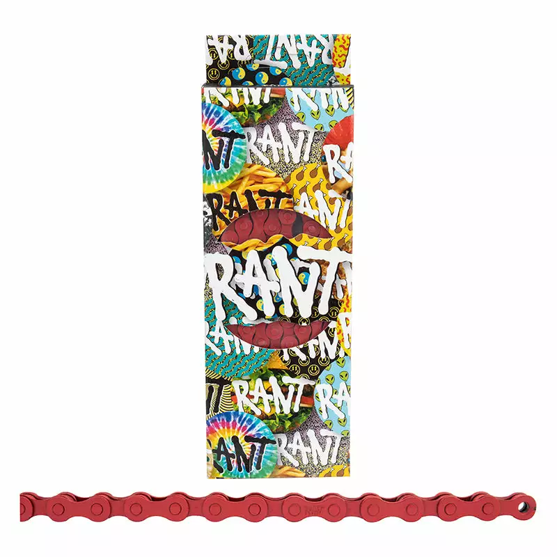 Rant Max 410 Single Speed Bmx Chain 1/2x1/8" 7 Rant Max 410 Single Speed Bmx Chain 1/2x1/8"