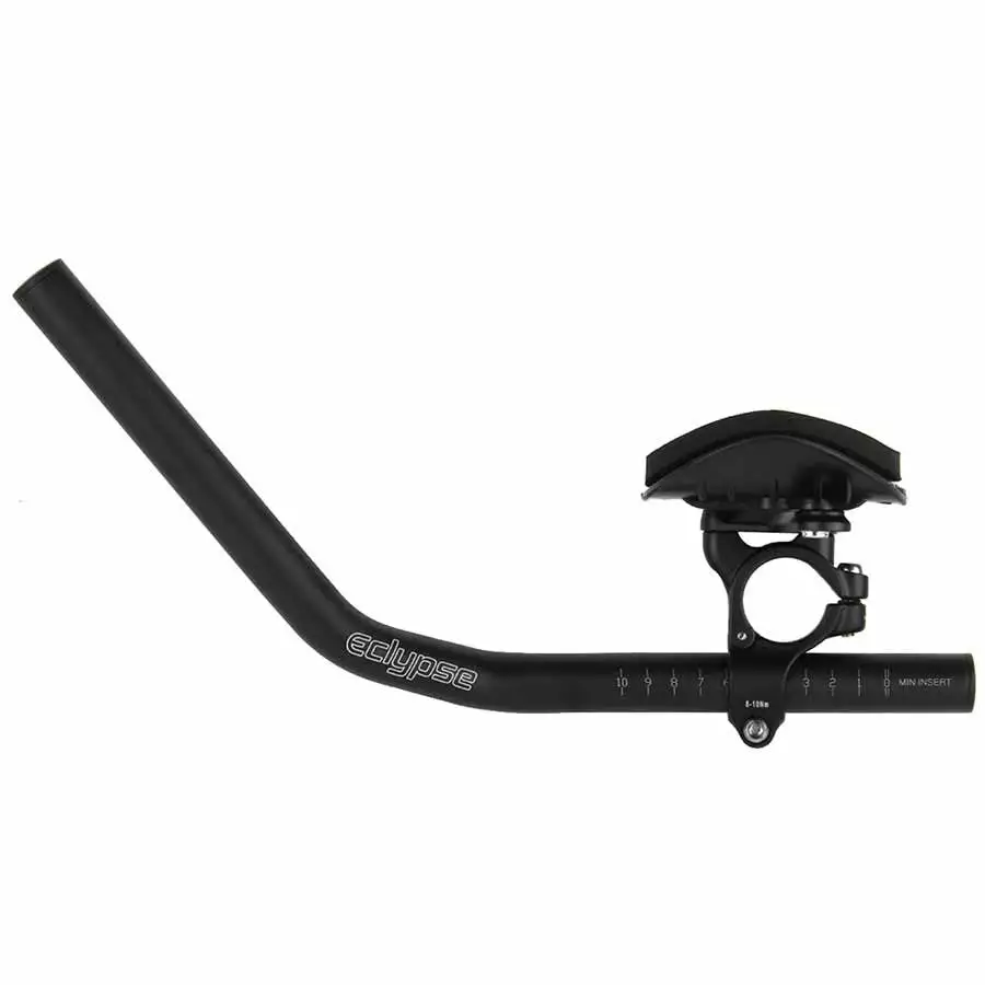 EVO Eclypse Black-Out Aero Bar With Ski Bend Extensions 2 EVO Eclypse Black-Out Aero Bar With Ski Bend Extensions