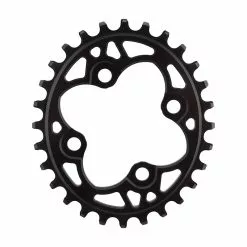 Chainrings Absolute Black Oval 64mm 4-Bolt NW Chainring 1/9/10/11/12-Speed