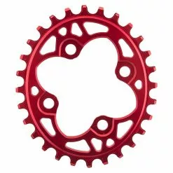 Chainrings Absolute Black Oval 64mm 4-Bolt NW Chainring 1/9/10/11/12-Speed