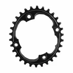 Absolute Black Oval 94 BCD 4-Bolt NW Chainring 1/9/10/11/12-Speed