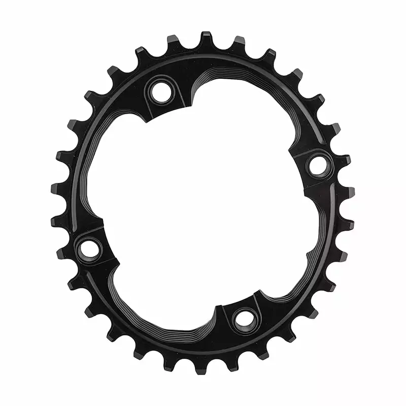 Absolute Black Oval 94 BCD 4-Bolt NW Chainring 1/9/10/11/12-Speed 1 Absolute Black Oval 94 BCD 4-Bolt NW Chainring 1/9/10/11/12-Speed