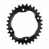 Absolute Black Oval 96 BCD XTR M9000/M9020 NW Chainring 1/9/10/11/12-Speed Chainrings