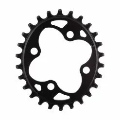 Chainrings Absolute Black Oval 64mm 4-Bolt NW Chainring 1/9/10/11/12-Speed