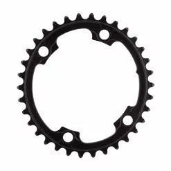 Absolute Black Oval 110mm 4-Bolt 2X Chainring 1/9/10/11/12-Speed Chainrings