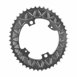 Chainrings Absolute Black Oval 110/4 BCD 2X Chainring For Shimano R9100/8000/7000