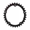 Absolute Black 2x Oval Subcompact Chainring 11/12-Speed