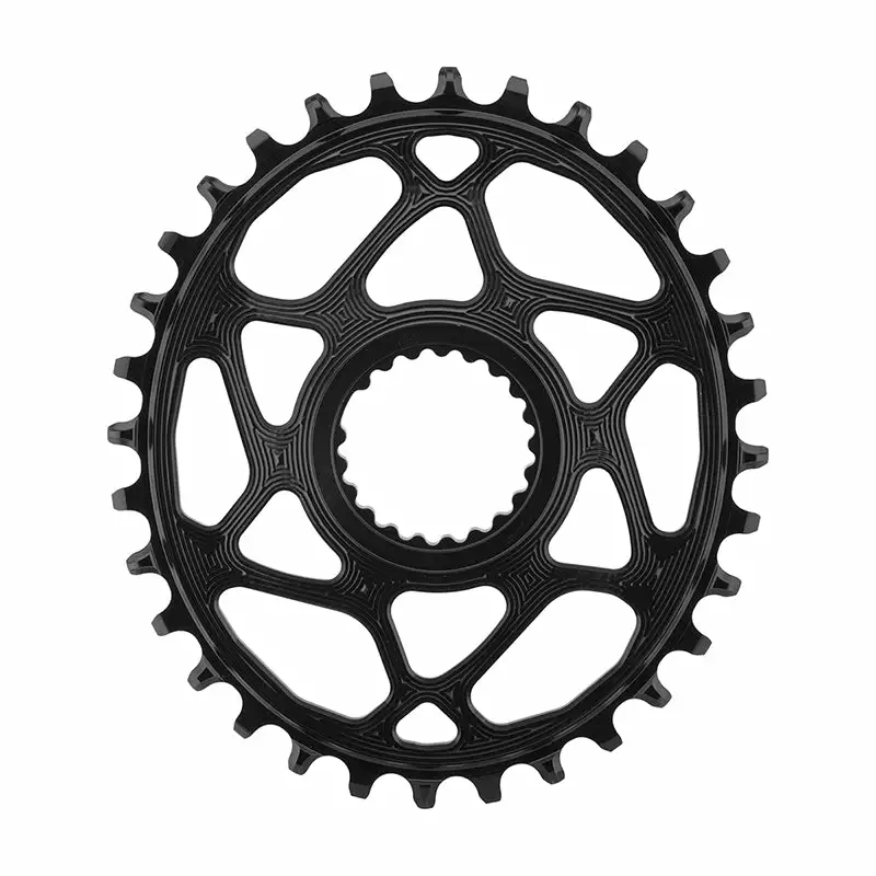 Absolute Black Oval Shimano XTR M9100/M9120 DM NW Chainring 12-Speed 1 Absolute Black Oval Shimano XTR M9100/M9120 DM NW Chainring 12-Speed