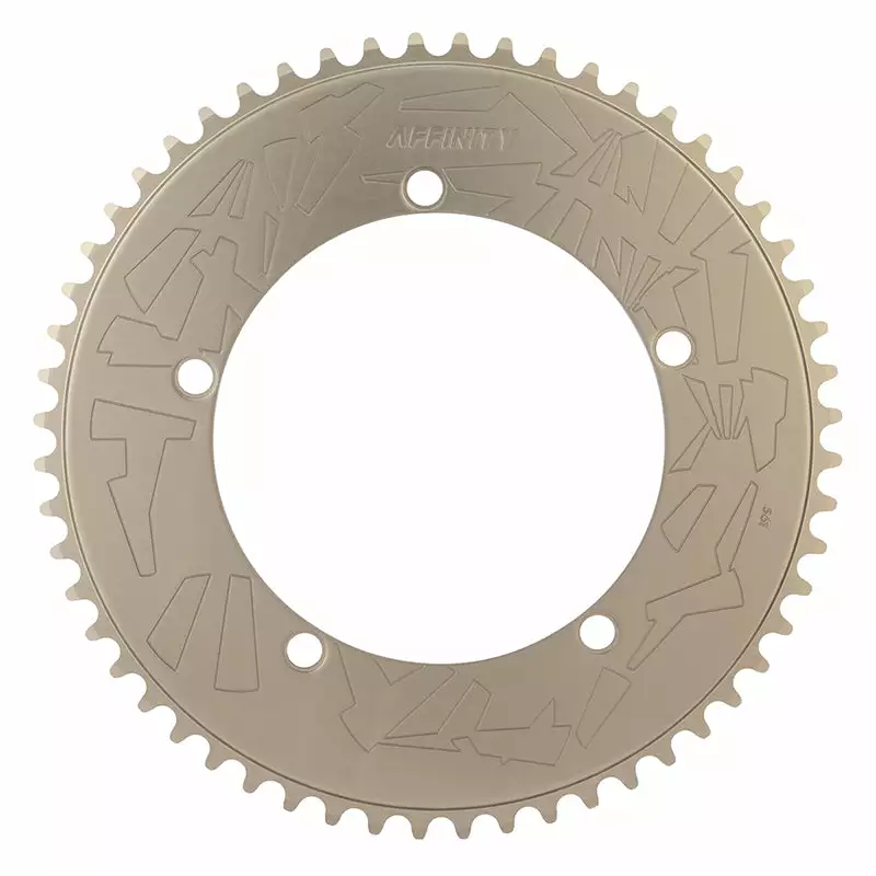 Affinity Pro Track Chainring 144mm 5-bolt 1/2" X 1/8" Chainrings 1 Affinity Pro Track Chainring 144mm 5-bolt 1/2" X 1/8" Chainrings