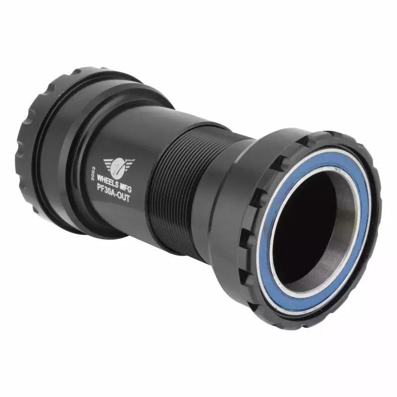 Bottom Brackets Wheels Manufacturing PF30A To 30mm Outboard Threaded Bottom Bracket 1 Bottom Brackets Wheels Manufacturing PF30A To 30mm Outboard Threaded Bottom Bracket