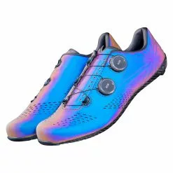 Supacaz Kazze Carbon Road Shoe Oil Slick Reflective Shoes