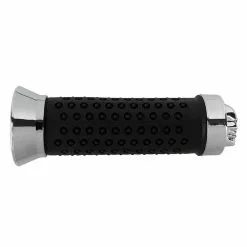 Grips & Road Tape Sunlite Custom Grips Black/Chrome Skull