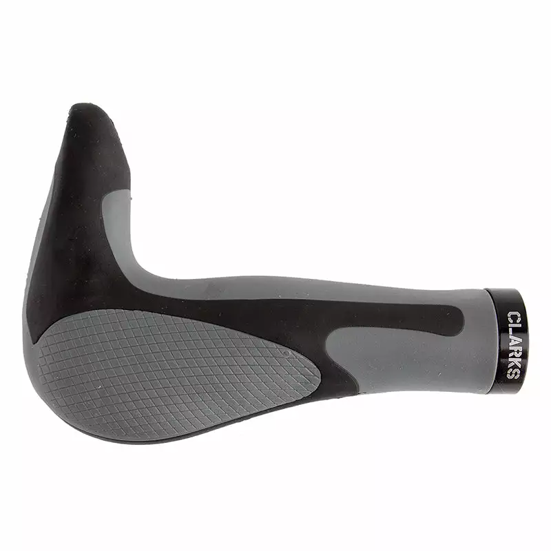 Clarks 205 Ergonomic Grips W/Bar Ends Grips & Road Tape 1 Clarks 205 Ergonomic Grips W/Bar Ends Grips & Road Tape