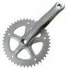 Varia Lasco Crankset 3/32" 32T Silver Square Taper