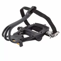 Sunlite Sport Road Pedals W/Toe Clips & Straps