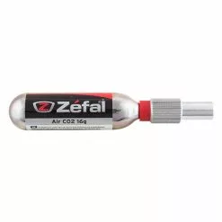 Zefal Co2 Air Adapter Threaded W/16G Cartridge