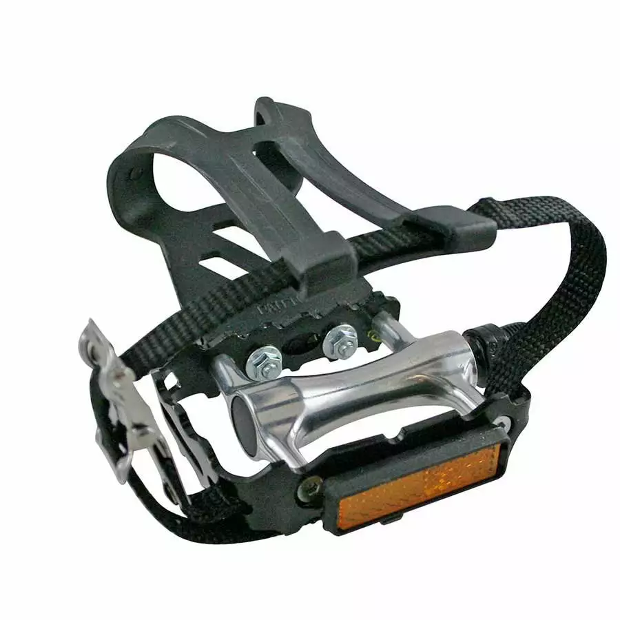 EVO Adventure SL Plus Platform Pedals W/ Toe-clips / Straps 1 EVO Adventure SL Plus Platform Pedals W/ Toe-clips / Straps