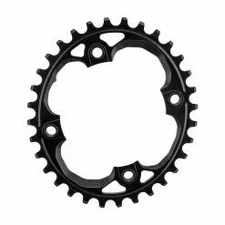 Absolute Black Oval 94 BCD 4-Bolt NW Chainring 1/9/10/11/12-Speed