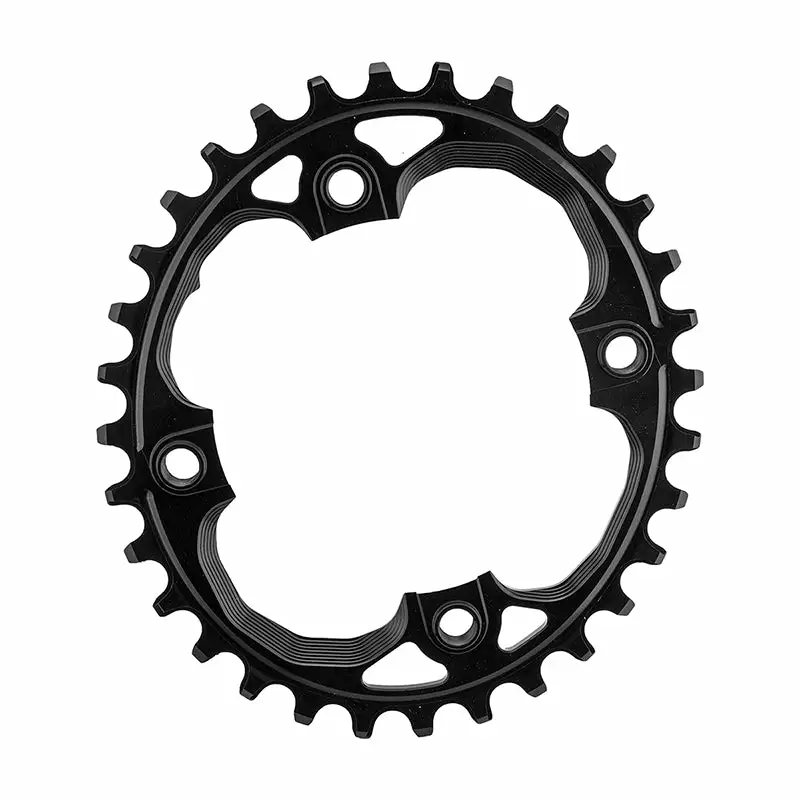 Absolute Black Oval 94 BCD 4-Bolt NW Chainring 1/9/10/11/12-Speed 2 Absolute Black Oval 94 BCD 4-Bolt NW Chainring 1/9/10/11/12-Speed