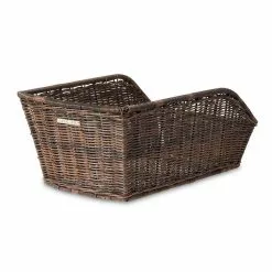 Basil Cento Rattan Look Rear Bike Basket Baskets