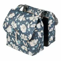 Basil Magnolia Double Bag Pannier Bags