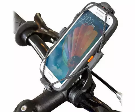 Bikase Elastokase Universal Phone Case W/ Handlebar Mount 1 Bikase Elastokase Universal Phone Case W/ Handlebar Mount