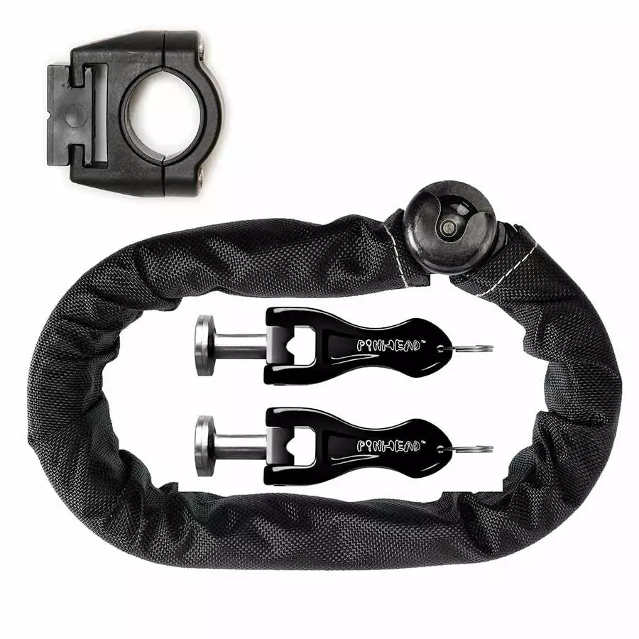 Locks Pinhead City Frame Lock W/Bracket 1 Locks Pinhead City Frame Lock W/Bracket