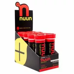 Nuun Energy Electrolytes W/ Caffeine Tabs Box Of 8 Tubes Nutritionals