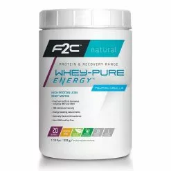 F2C Nutrition Nutritionals F2C Whey Pure Energy Protein Powder 25 Servings
