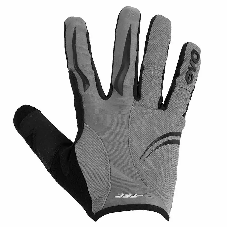 EVO Espresso Gel Pro Men's Full Finger Gloves 1 EVO Espresso Gel Pro Men's Full Finger Gloves