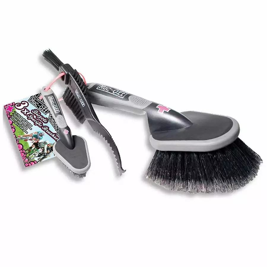 Muc-Off 3-Piece Brush Set 1 Muc-Off 3-Piece Brush Set