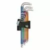 Wera Bike Tools Wera Bicycle Multicolor L-Key Hex Wrench Set Tool 9 Piece 3950 SPKL Tools