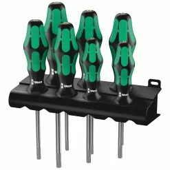 Wera Bike Tools Wera Bicycle Screwdriver Set Tool W/Rack 367/7 HF Torx Set