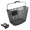 Baskets Sunlite Deluxe QR Alloy Basket W/Bracket 22.2/26.0/31.8mm