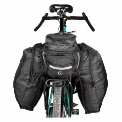 Sunlite RackPack Medium Trunk Bag W/Pannier Bags