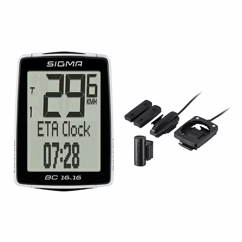 Sigma Sport BC 16.16 Cyclo Computer Wired 2 Sigma Sport BC 16.16 Cyclo Computer Wired