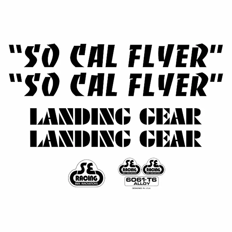 SE Bikes Decal Sticker Set BMX 11 SE Bikes Decal Sticker Set BMX