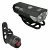 Cateye AMPP200 Front / ORB Rear Combo USB Light Set